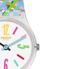 SWATCH 斯沃琪 LISTEN TO ME系列 LK389 女士石英手表