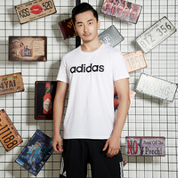 百亿补贴：Adidas M CE GRA TEE圆领吸汗透气男大logo短袖DM4284 DM4285