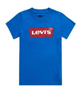 Levi's 李维斯 男童T恤经典LOGO 王子蓝 130(7/6X)