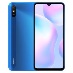 Redmi 9A 5000mAh大电量 大屏幕大字体大音量 1300万AI相机 八核处理器 人脸解锁 4GB+64GB 晴空蓝 游戏智能手机 小米 红米