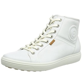 ecco 爱步 SOFT 7 女款休闲鞋 Blanc White 1007 EU35