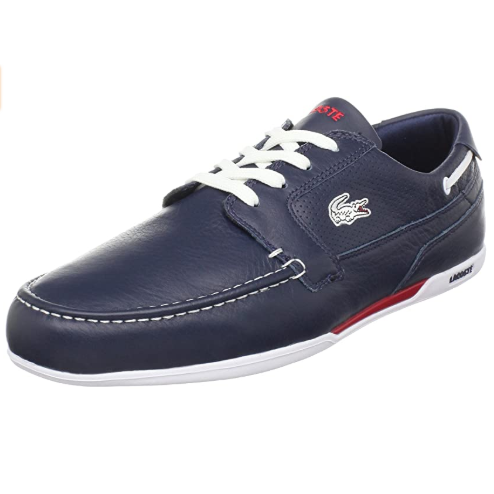 拉科斯特 LACOSTE Dreyfus 男士休闲鞋 Dark Blue/White US7
