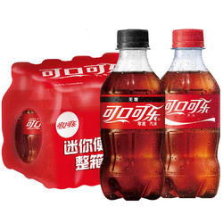 Coca-Cola 可口可乐 无糖可乐雪碧  300ml*12瓶