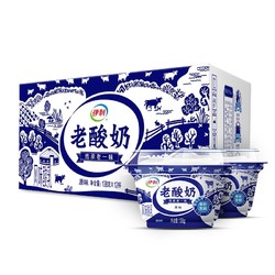 yili 伊利 老酸奶 传承古法工艺138g*12杯 低温酸牛奶