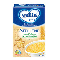 意大利进口 美林 MELLIN 星形颗粒意面 320g/盒 细颗粒易咀嚼 好吸收 快速备餐 *2件