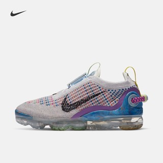 NIKE 耐克 AIR VAPORMAX 2020 FK 女士休闲运动鞋 CJ6741-001 白金色/黑/多色 42