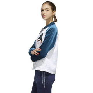 【迪丽热巴同款】阿迪达斯 ADIDAS NEO  女子  运动休闲系列  W CS SV JKT  运动  夹克  FK6921   XS码