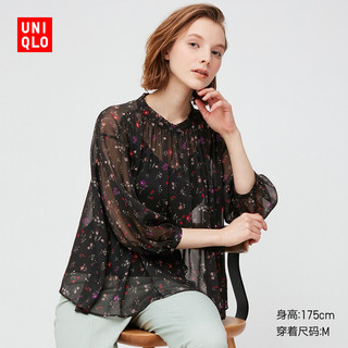 UNIQLO 优衣库 426993 Joy of Print 女士雪纺上衣