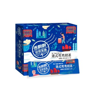 香飘飘 世界茶旅 奶茶组合装 固体饮料 2口味 22g*24袋（阿萨姆22g*12条+港式鸳鸯22g*12条）