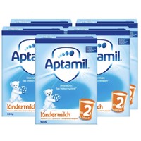 Aptamil 爱他美 婴儿配方奶粉纸盒装 2+段 600g 5盒 *2件 +凑单品