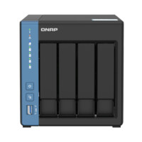 QNAP 威联通 TS-451D 4盘位NAS（赛扬J4025、4GB、2TB*4硬盘)