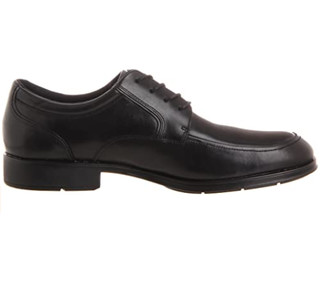 ROCKPORT 乐步 Schemerhorn Oxford 男款皮鞋 Black US7