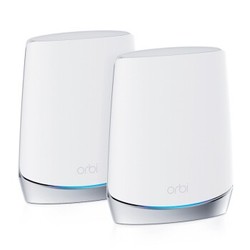 NETGEAR 美国网件 Orbi RBR750 AX4200 WiFi6 Mesh 无线路由器 两支装