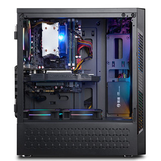 hiapad 狄派 DP76P50 27英寸 台式机 黑色(速龙X4-855、GT730、8GB、240GB SSD、风冷)