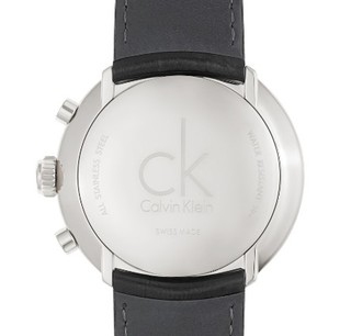 Calvin Klein K2N281C1 三眼计时 男士时装手表 42mm 黑色 黑色 皮革