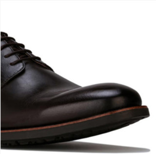 Hush Puppies 暇步士 Mud Plain Toe Oxford 男士皮鞋 Dark Brown UK 11