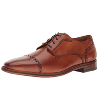 歌涵 COLE HAAN Giraldo Luxe Wing Ox II 男士休闲皮鞋 British tan US8.5