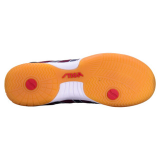 STIGA斯帝卡斯蒂卡 乒乓球鞋女款 专业级透气防滑运动鞋 CS-3641 红色 38