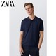 59元ZARA 新款 男装 短袖针织 POLO T恤衫 04432406401