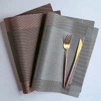 FOOJO 餐桌垫 优雅银灰色 2片装