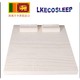 LKECO斯里兰卡进口95%天然乳胶床垫 2.5*180*200CM（送天然乳胶枕头）