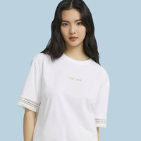 Heilan Home 海澜优选 FNTBJ20531A清新刺绣棉质T恤