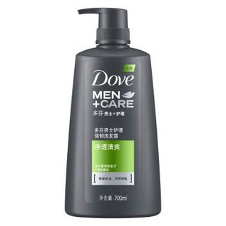 Dove 多芬 男士强韧洗发露 净透清爽 700ml *5件