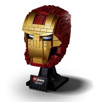 LEGO 乐高 Marvel漫威超级英雄系列 76165 钢铁侠头盔