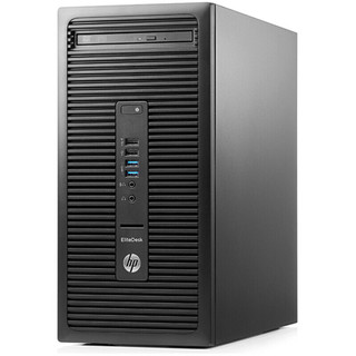 HP 惠普 EliteDesk 705 G3 21.5英寸 台式机 黑色(锐龙A10-8770、核芯显卡、8GB、1TB HDD、风冷)