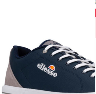 ellesse Taggia LTHR Trainers男士运动休闲鞋 Navy Grey UK 7