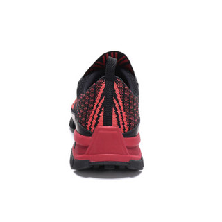普拉达 PRADA 男士黑色珊瑚色织物运动鞋 4O3223 1OUG F0BJP 6.5/40.5码