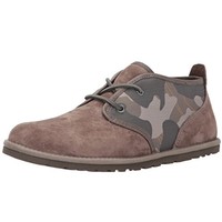 UGG Maksicamo Chukka 男款翻毛皮休闲鞋 Brindle US9