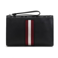 BALLY 巴利 HAIG 10 经典条纹男士手拿包