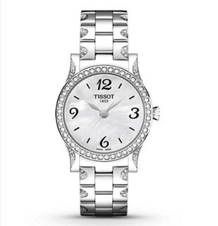 TISSOT 天梭 STYLIS-T月亮女神系列 T028.210.11.117.00 女士石英手表