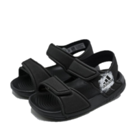 adidas 阿迪达斯 BA9288 男小童魔术贴休闲凉鞋 黑色 28码/内长16.5cm