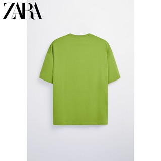 ZARA 男士圆领印花短袖T恤00722304513