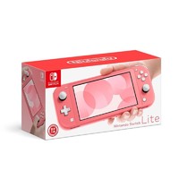 任天堂（Nintendo）Switch 掌上游戏机便携 Switch Lite主机 珊瑚粉色