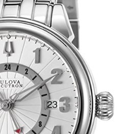 BULOVA 宝路华 臻创系列 63B013 男款机械表 42mm 银色 银色 不锈钢