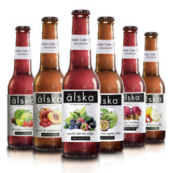 英国艾斯卡Alska英国进口啤酒（草莓+荔枝+水蜜桃+北欧莓果+苹果肉桂+百香果）
