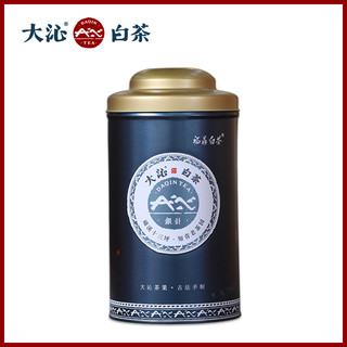 大沁白茶2020年白毫银针特级100克罐装散茶