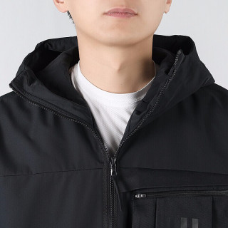 adidas 阿迪达斯 男士夹克外套 FM9394 黑色 L