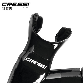 CRESSI 意大利 CRESSI DRY 浮潜 潜水成人全干式呼吸管 硅胶咬嘴