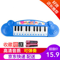 儿童乐器电子琴玩具可弹奏小钢琴宝宝早教音乐弹奏乐器男孩女孩生日礼物 电子琴