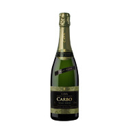 西班牙菲斯奈特原瓶原装进口CARBO CAVA嘉博庄园半干型起泡葡萄酒 750ML *3件