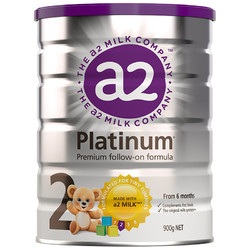 a2 艾尔 Platinum白金 婴儿奶粉 2段 900g *2件
