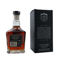 Jack Daniel's 杰克丹尼 单桶威士忌洋酒 750毫升 47度 口味纯正 *2件