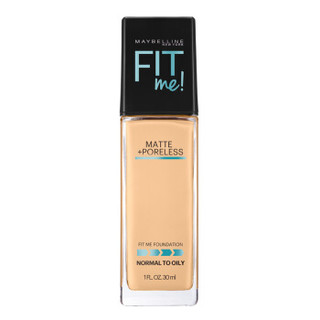 MAYBELLINE 美宝莲 fitme 定制柔雾粉底液 30ml