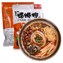 柳小柒螺肉螺蛳粉3包正宗广西网红螺狮粉螺丝粉方便面酸辣粉米粉3