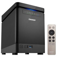 QNAP 威联通 TS-453Bmini NAS网络存储 四盘位 J3455 8GB 无硬盘 黑色