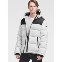 DKNY 男士拼色羽绒外套